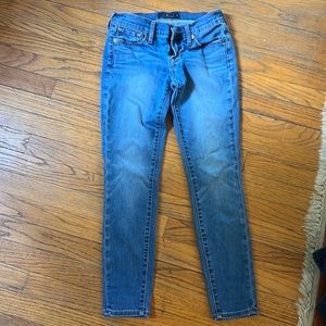 Low rise jeans